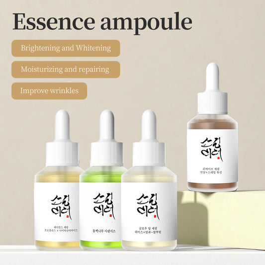 Rice Extract Deep Moisturizing Ginseng Revitalizing Facial Serum Propolis Facial Serum Niacinamide Facial Serum