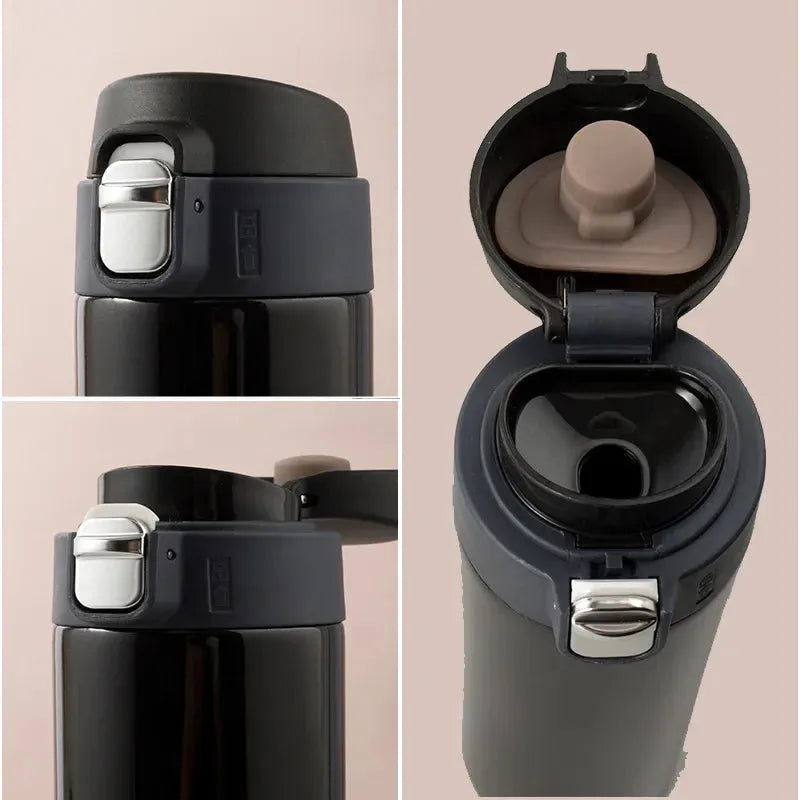 500ml Double Wall Sport Tea Coffee Thermos Hot Water Bottle 304 Stainless Steel Vacuum Flask Mug Insulated Cup