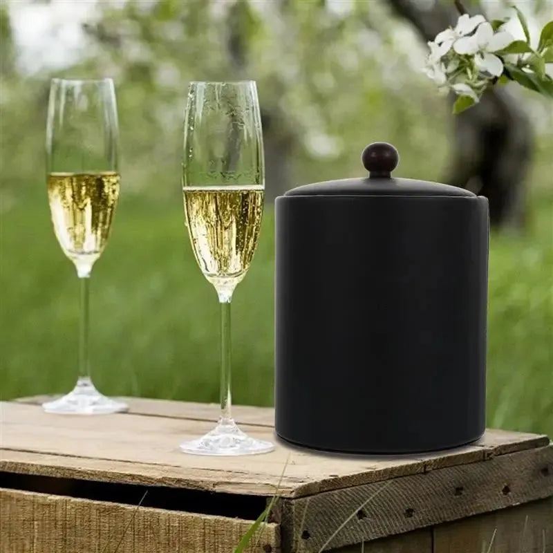 Bucket Ice Chiller Beverage Cooler Bottle Buckets Beer Tub Bar Holder Metal Cocktail Drink Insulated Cube Steel Champagne Bucket