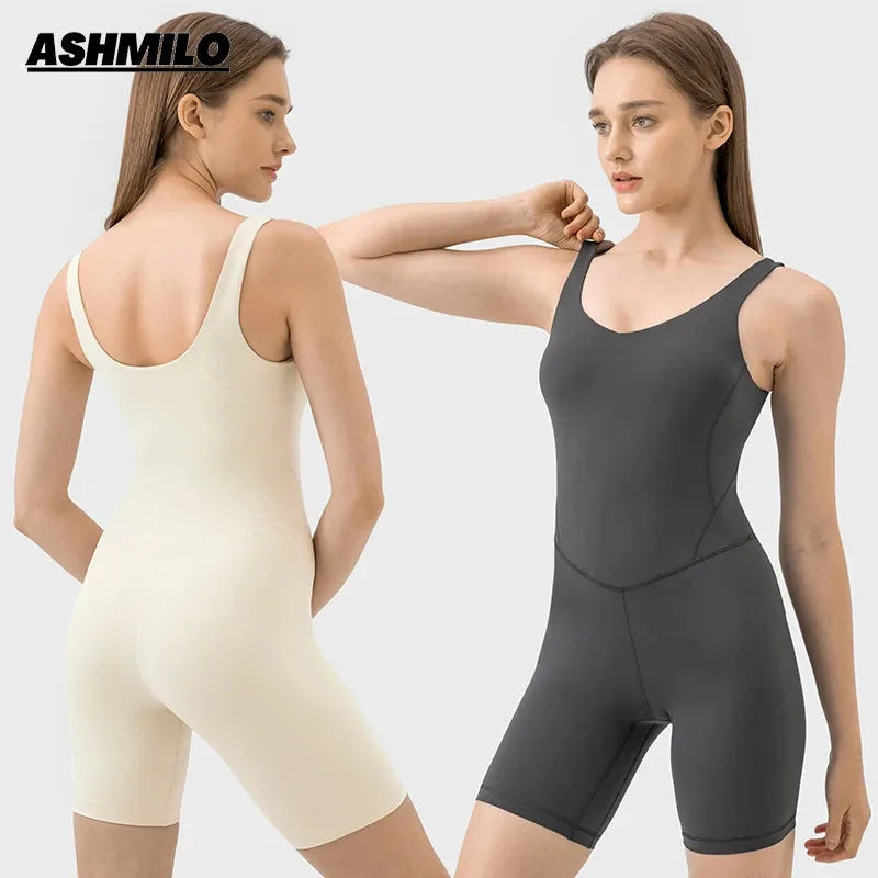 Yoga Clothes Women's Gym Set New Shaping Thin One-piece Suit Female Belly Lift Buttocks Yoga Pilates Tracksuit