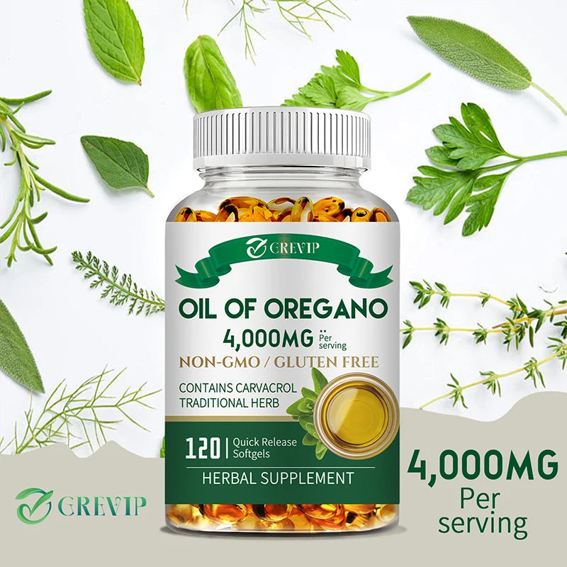 Oil of Oregano - for Digestion, Heart Health, Detoxification and Immune Support