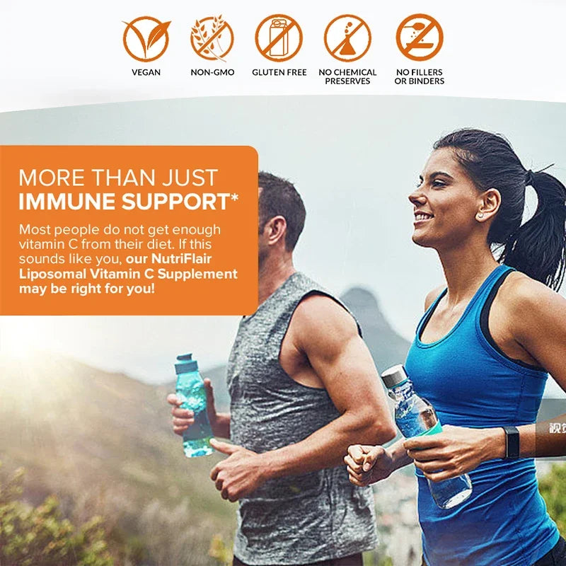 Vitamin C Vegetarian Capsules Promote Immune Development and Are Recommended To Provide VC Energy Supplements for Families