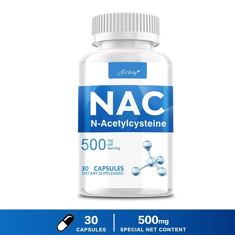 NAC - N-Acetylcysteine - Respiratory Health, Immune Health, Promote Liver and Kidney Detoxification