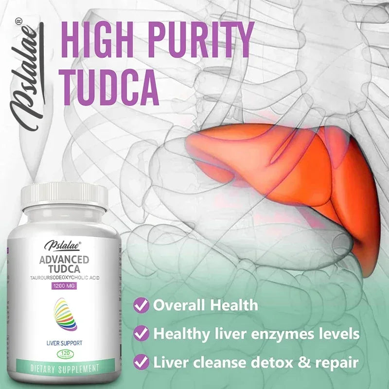 Advanced TUDCA - Liver Support, Promotes Deep Detoxification, Cleansing and Repair