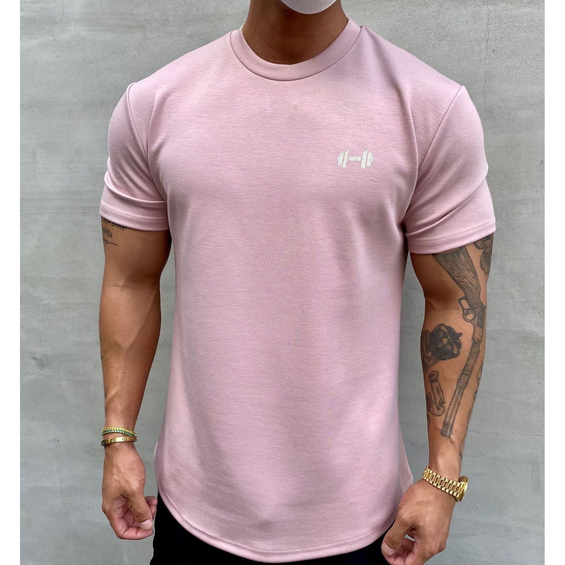 T Shirt Gym Muscle Fitness for Men Outdoor Hip Hop Streetwear Loose Half Sleeve Male Summer Bodybuilding Tee Tops - Jointcorp