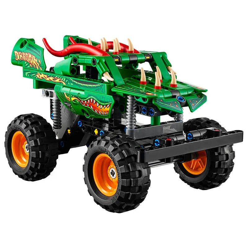 LEGO 42149 Mechanical Group Monster Jam Flame Flying Dragon Male And Female Puzzle Assembly Block Gift