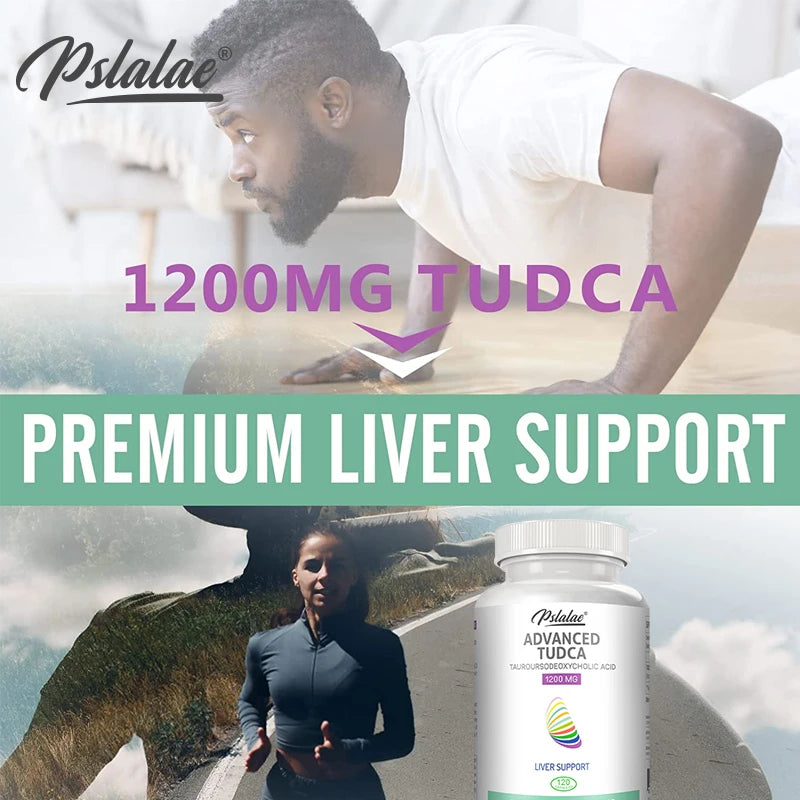 TUDCA Liver Capsules - Supports Gallbladder and Kidney Health - Liver Cleansing and Detoxifying Supplement