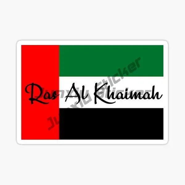 United Arab Emirates UAE Flag Emblem Sticker Laptop Motorcycle Bumper Wall Car Truck Bicycle Window Decal Assecories