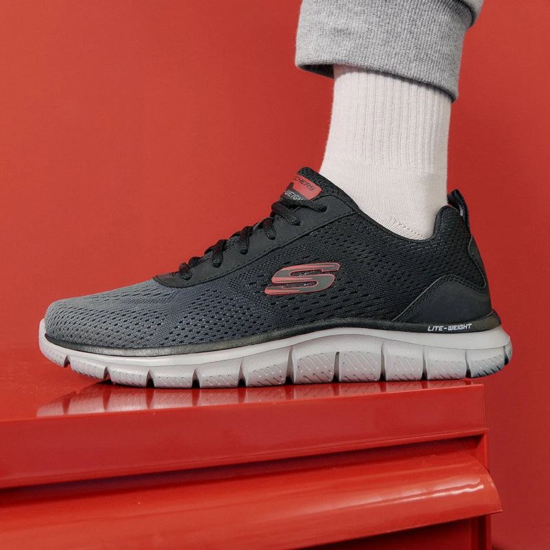 Skechers Men Sneakers Casual Lace Up Outdoor Sports Shoes Mesh  Mens Breathable Running Walking Shoes Brand Male Tenis Masculino