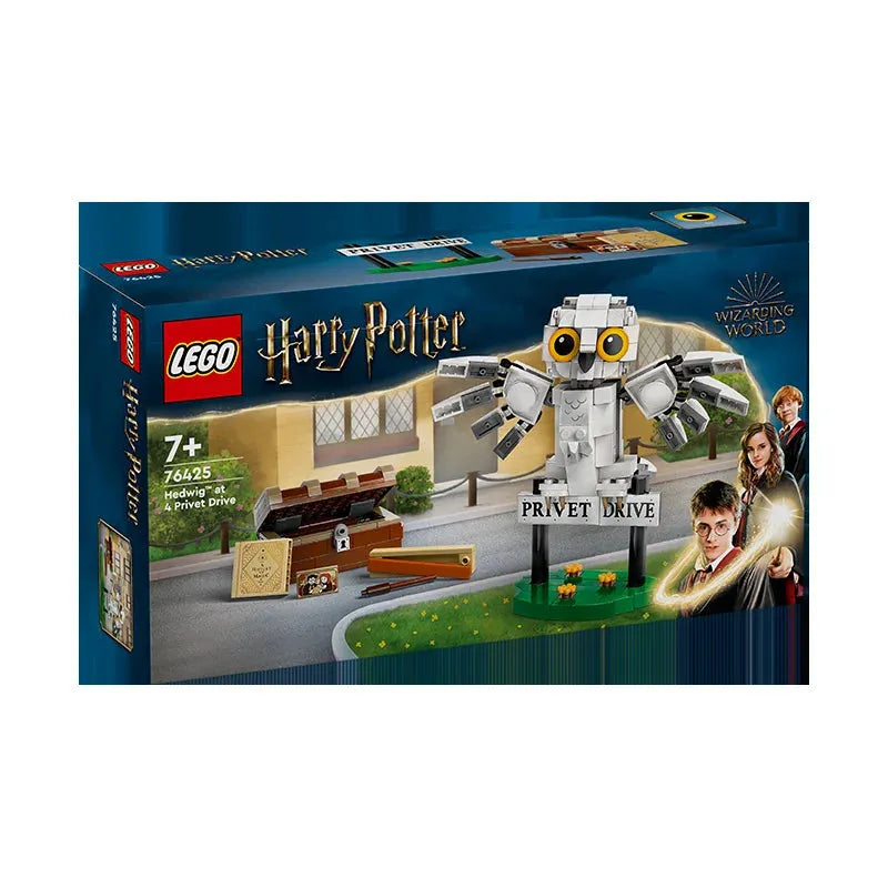 March New Product LEGO Harry Potter Series 76425, 4 Privet Drive, Hedwig Children's Puzzle Block Toys