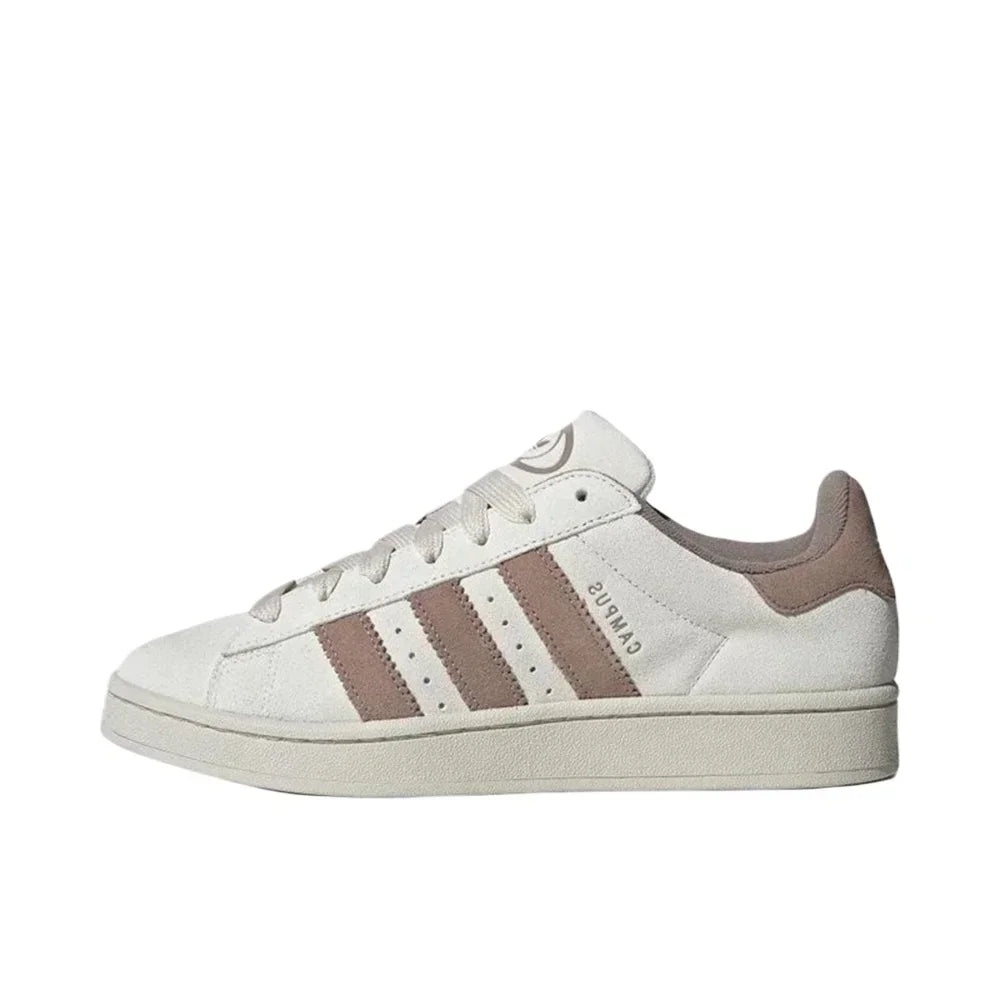 Adidas Originals Campus 00s Women Gray and White Low Top Fashion Sneaker Wear-resistant German Training Skateboarding Shoes