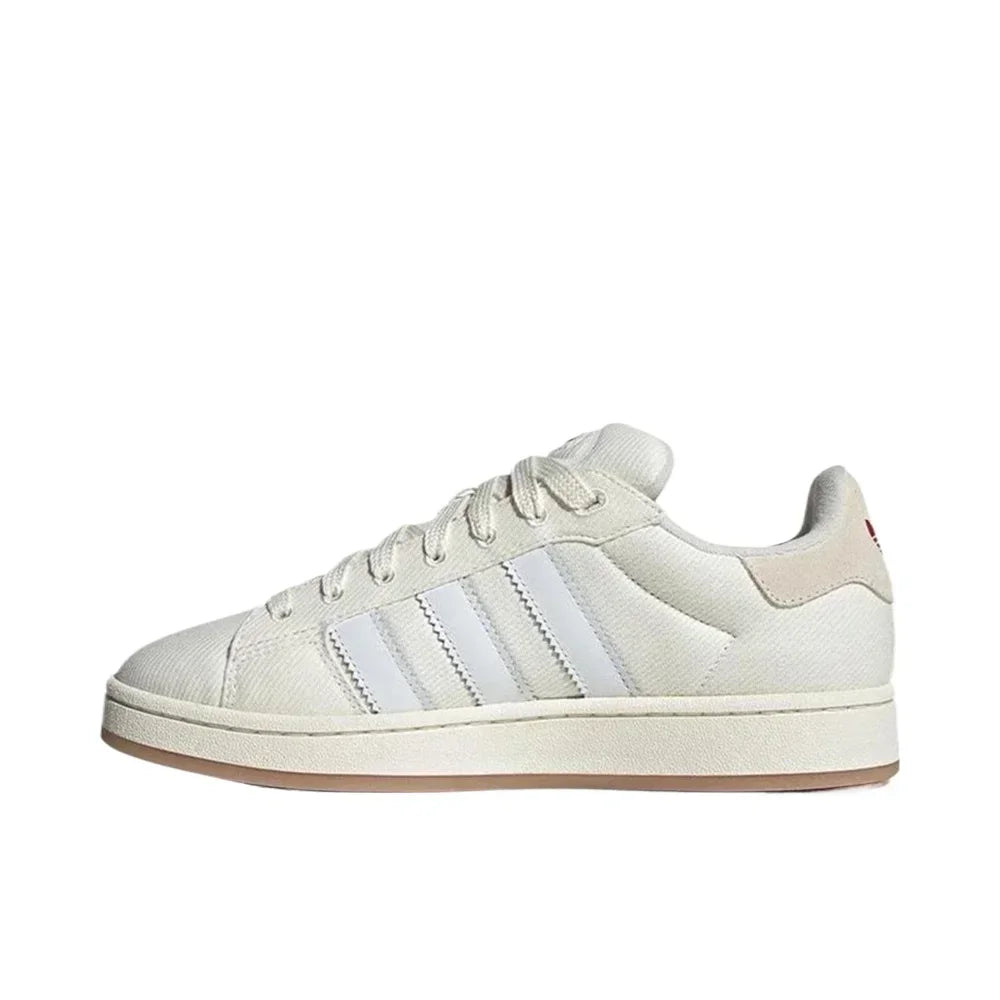 Adidas Originals Campus 00s Women Gray and White Low Top Fashion Sneaker Wear-resistant German Training Skateboarding Shoes