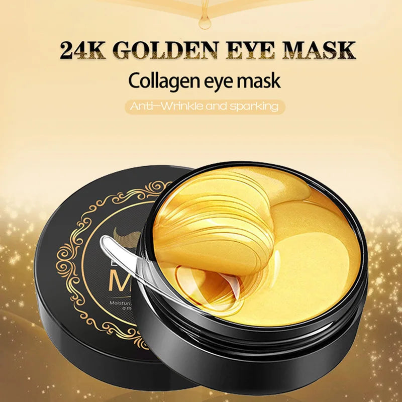 60pcs Seaweed eye mask/Golden eye mask patch for moisturizing firming and reducing dark circles fine lines and eye care expert