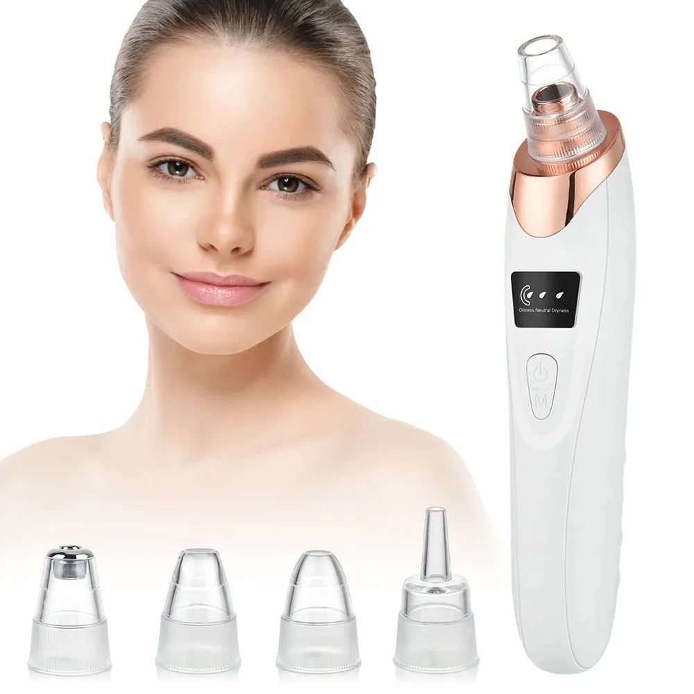 Electric Blackhead Remover Vacuum Acne Cleaner Black Spots Removal Facial Deep Cleansing Pore Cleaner Machine for Skin Care Tool