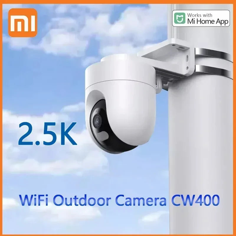 Xiaomi CW400 WiFi Smart Outdoor Camera 2.5K Ultra HD Two-way Speech Full Color Night Vision Waterproof Work With Mi Home APP