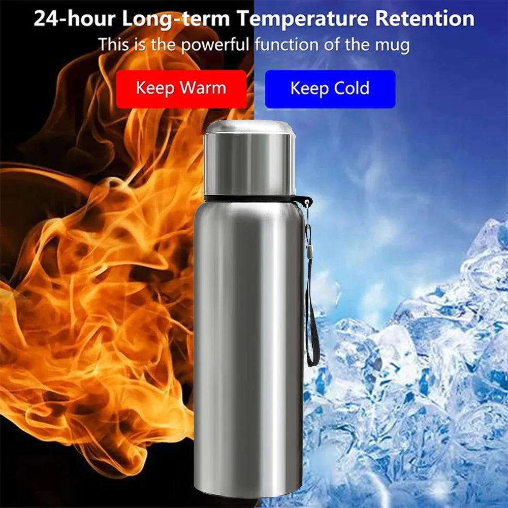 2L Tumbler Thermo Bottle Large Capacity Thermal Mug Stainless Steel Thermal Water Bottle Cold And Hot Thermo Cup Vacuum Flask