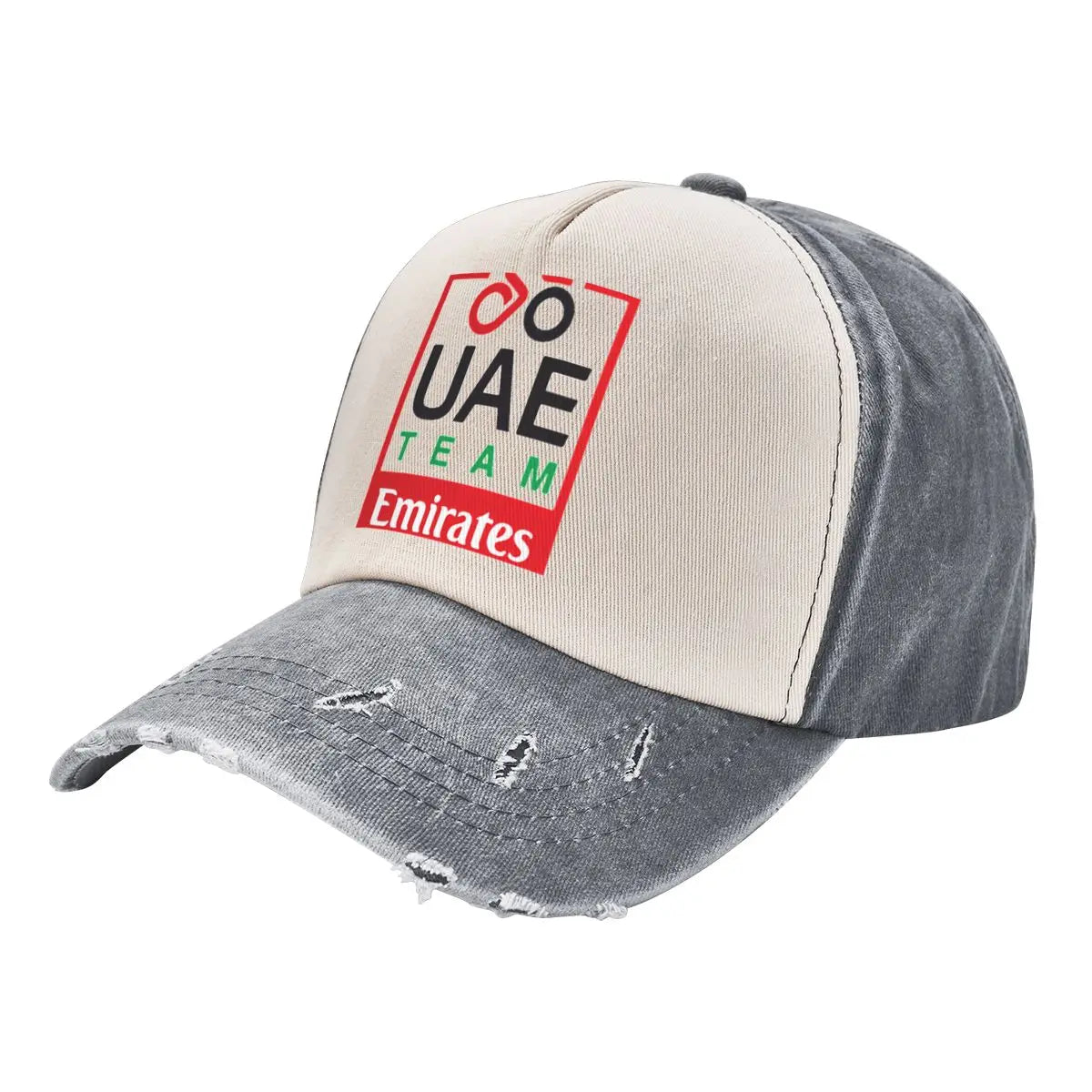 UAE Team Emirates Pro Cycling 2024 Gift Cool A Washed Baseball Cap Hat