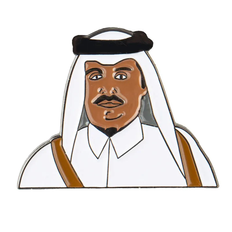 United Arab Emirates Flag Metal Badge Flag Brooch National Flag Lapel Pin International Travel Pins