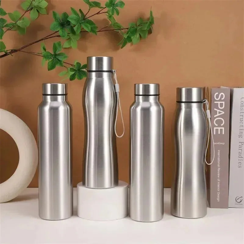 1000ml Stainless Steel Water Bottle, Metal Vacuum Insulated Outdoor Sports Flask Insulated Water Bottles - Flask for Gym, Travel