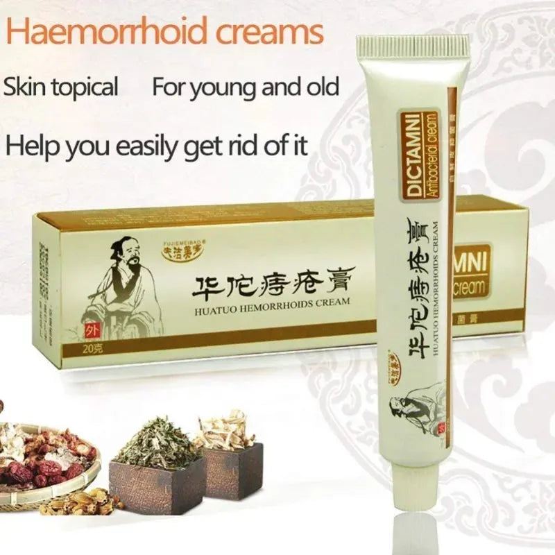 Hemorrhoids Removal Cream External Hemorrhoid Treatment Ointment Relief Cure Anal Fissure Anus Swell Bleed Relief Plaster