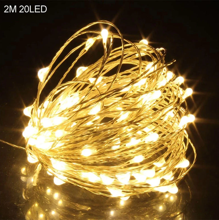 Ramadan Decoration Plastic Lantern Led String Lights Ramadan Kareem Decor Eid Mubarak Gift Al-Fitr Eid Festival Party Supplies