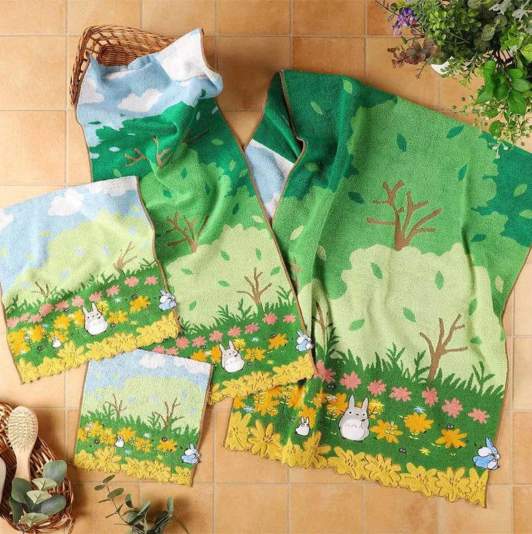 100% Cotton Cute Embroidery Cartoon Towels Bathroom Hand Towel Batrh for Kids Adults Beach