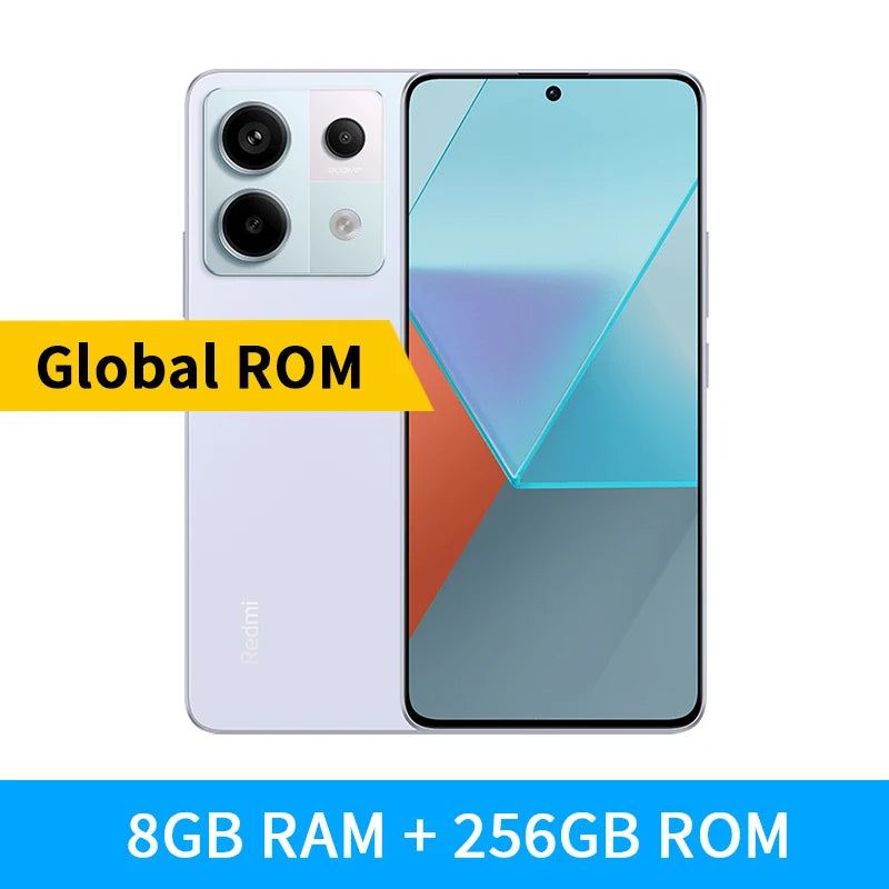 Global ROM Xiaomi Redmi Note 13 Pro Snapdragon 7s Gen 2 Mobile Phone 200MP Triple Camera 120Hz Display 5100mAh 67W Fast Charging