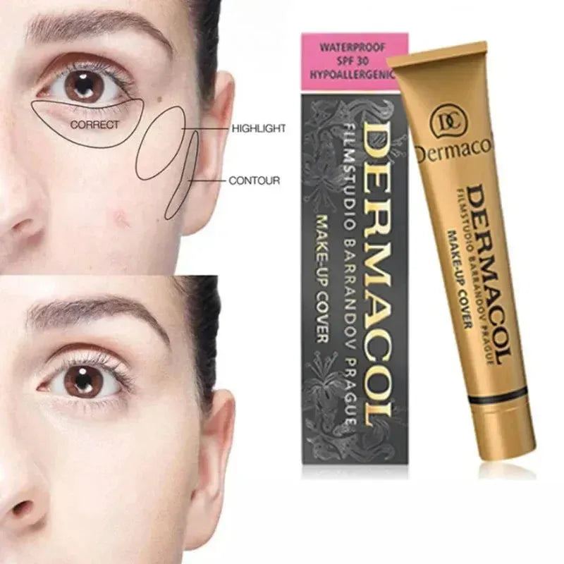 Intense Concealer Concealer Dark Eye Circles Fine Lines Waterproof Foundation Velvet Texture For Sensitive Skin Korean Skincare