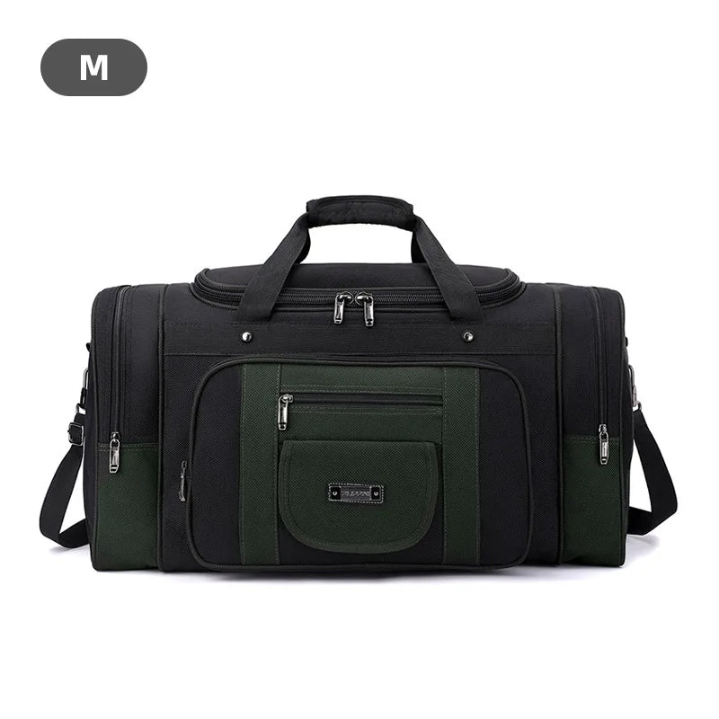 Men Travel Bag Gym Fitness Multi-funcation Detachable Shoulder Strap Handbag Shoes Pocket Traveling Storage Crossbody Bags