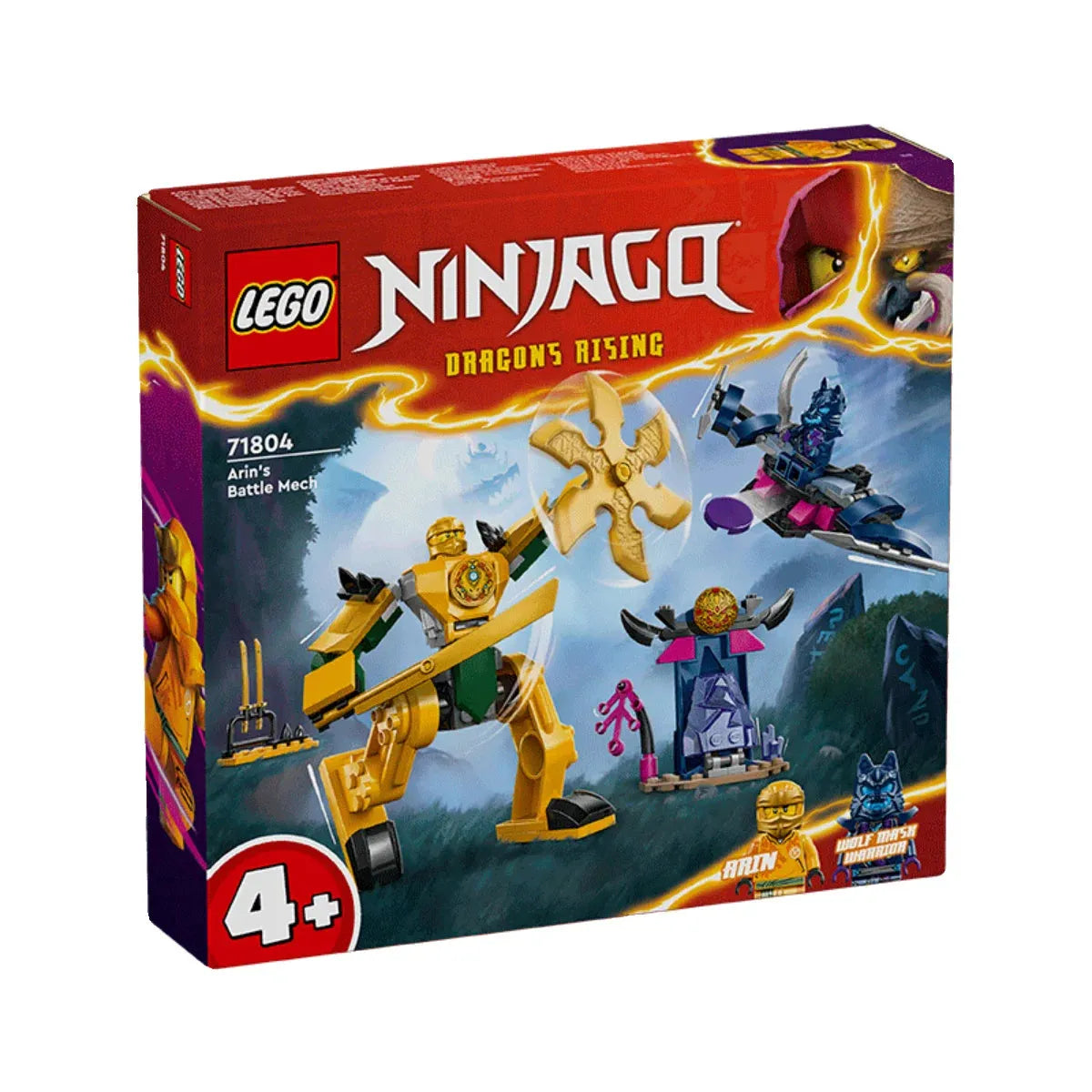 LEGO Ninjago Phantom Ninja 71804 Arin Combat Mech Children's Puzzle Building Block Toy