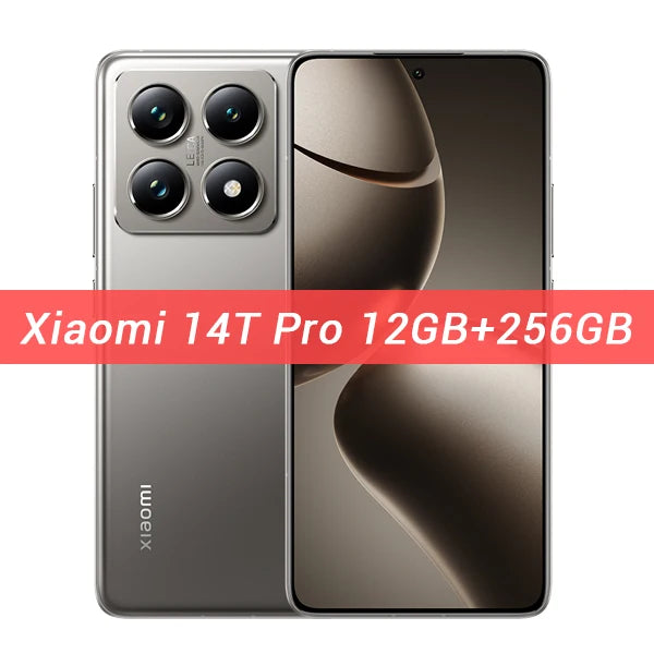 Global Version Xiaomi 14T Pro 5G NFC MediaTek Dimensity 9300+ 144Hz AMOLED Display 50MP Leica Camera 120W HyperCharge Smartphone