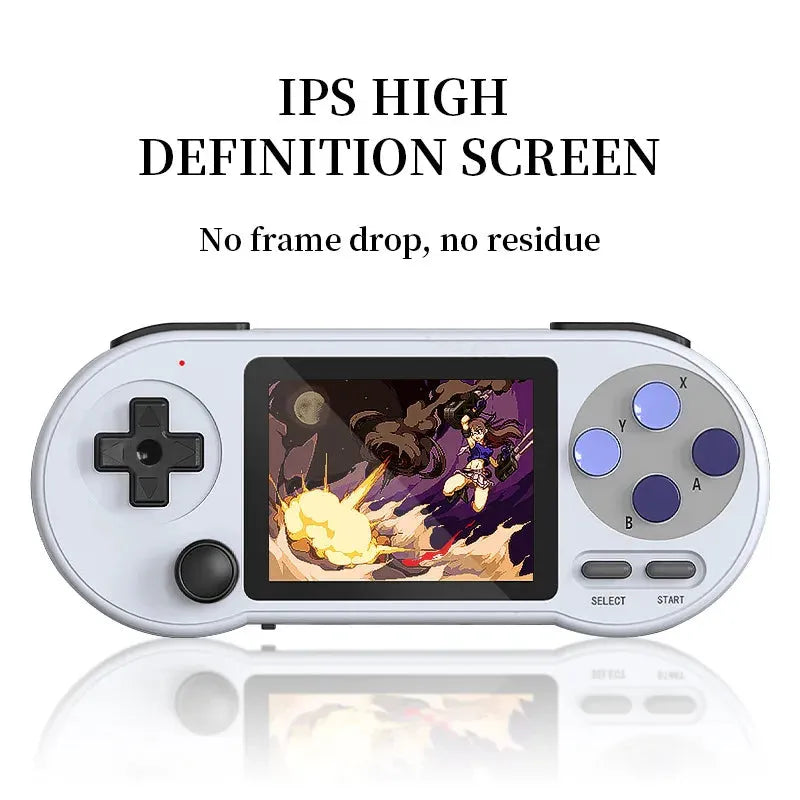 SF2000 3 inch IPS Handheld Game Console Player  Mini Portable Game Console  Built-in 6000 Games Retro Games  Support AV Output