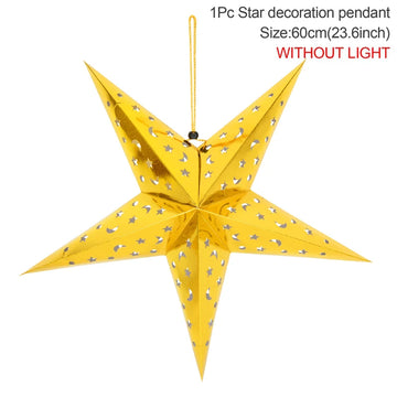 60cm gold star