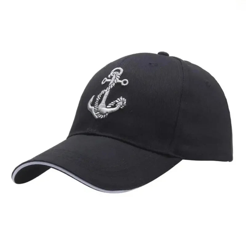 Anchor Baseball Caps For Men Women Cotton Sailor Hat Mens Outdoor Snapback Hip Hop Trucker Hat Black Cap Gorras Dropshipping