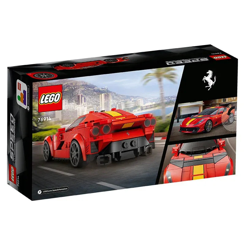 LEGO Speed Champions 76914 Ferrari 812 Boys And Girls Assembly Block Toys