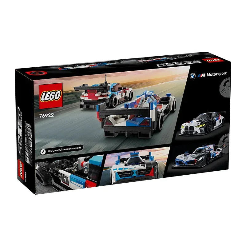 LEGO SPEED CHAMPIONS 76922 BMW M4 GT3 And M V8 Racing Puzzle Building Blocks
