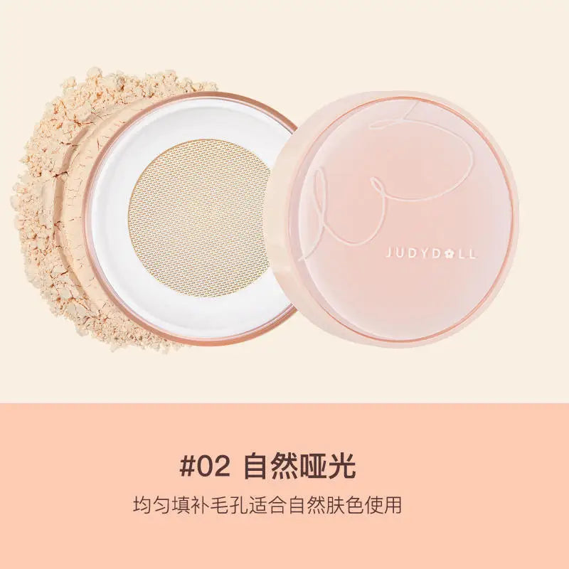 Judydoll Light Mist Setting Loose Powder Oil Control Loose Powder Long Lasting Matte Powder 8g/0.28oz