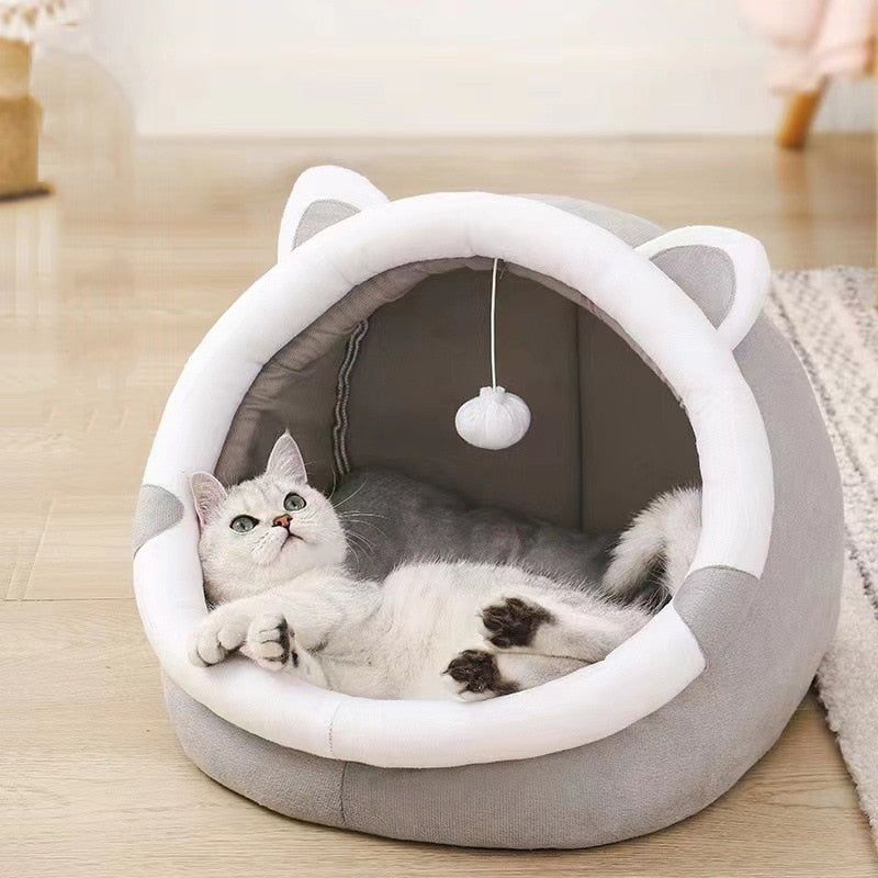 Bed For Cats Pet House Tent Soft Washable Beds - Jointcorp