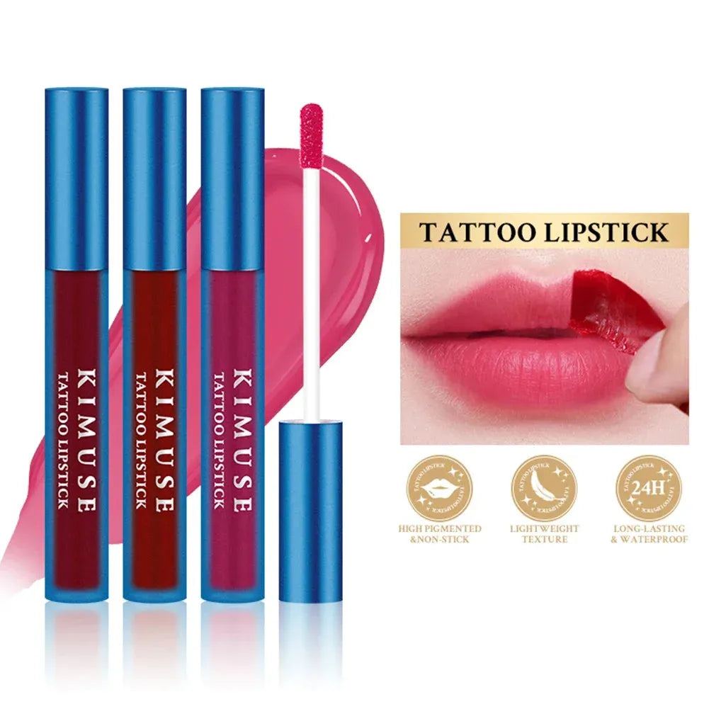 5 Colors  Peel Off Liquid Lipstick Waterproof Long Lasting Lip Gloss Tint Tear Off Amazing Lip Tattoo Women Makeup Cosmetic