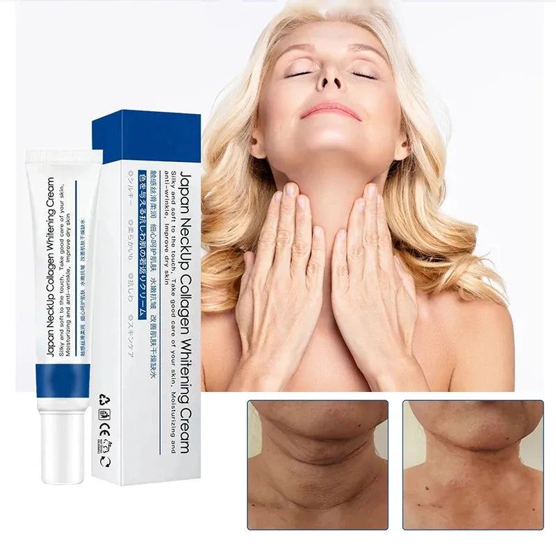 Neck Lines Protein Cream Lift Neck Eliminate Neck Fine Lines Anti-ageing Eliminate Double Chin Moisturis Nourish Rejuvenation