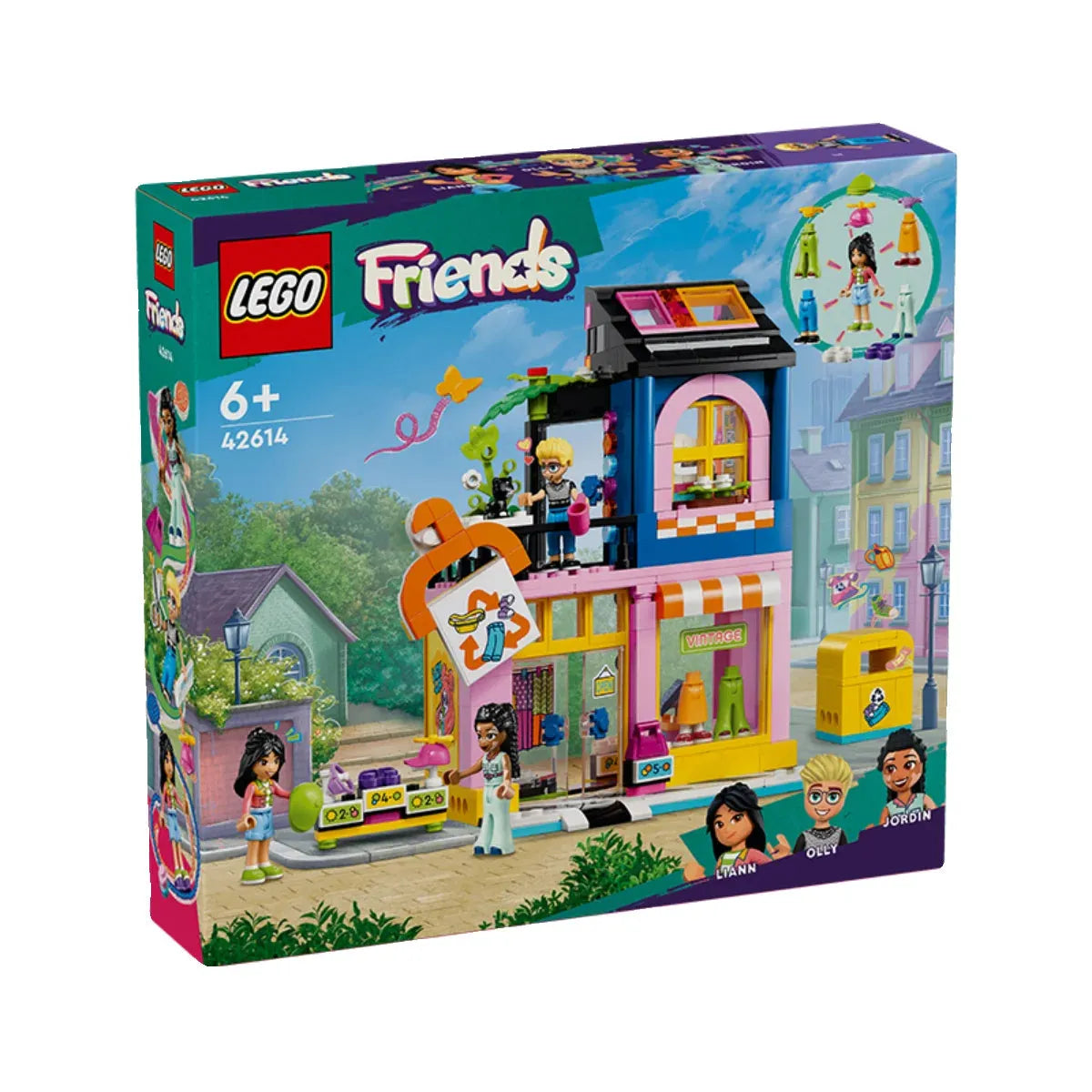 LEGO Friends 42614 Antique Renovation Bureau Male And Female Puzzle Match