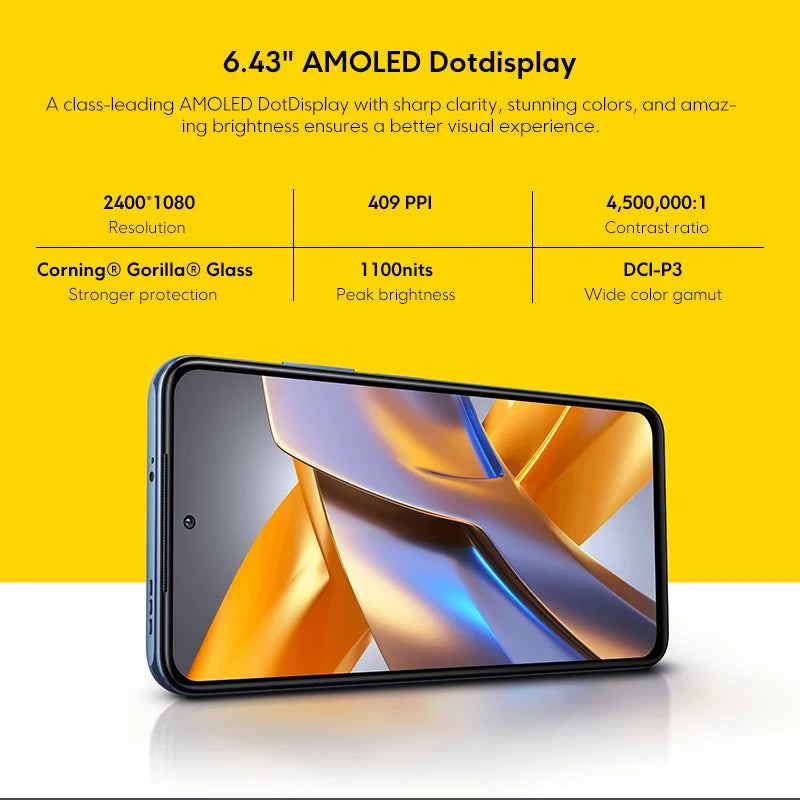 Global Version POCO M5s 64GB 128GB M5 s Helio G95 NFC 6.43" AMOLED Display 64MP Quad Camera 33W Fast Charging 5000mAh Smartphone