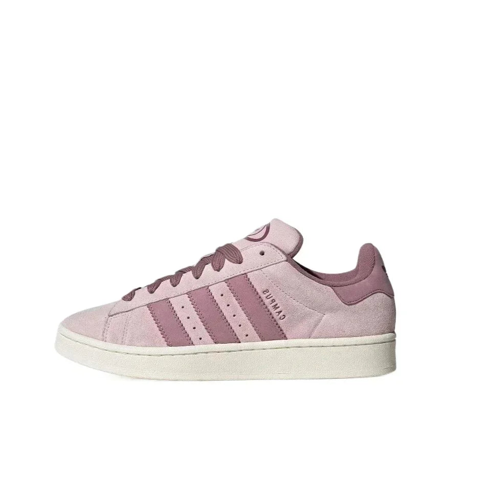 Adidas Originals Campus 00s Women Gray and White Low Top Fashion Sneaker Wear-resistant German Training Skateboarding Shoes