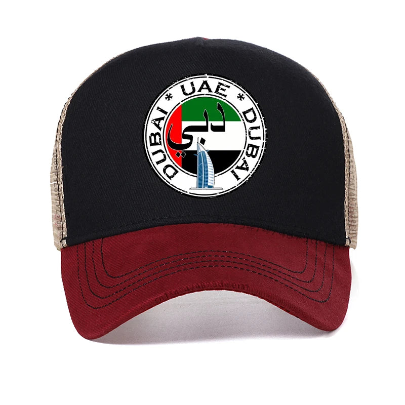 Dubai City United Arab Emirates Uae Foot - Popular Baseball Cap Unisex hats summer Cool Golf Hat bone