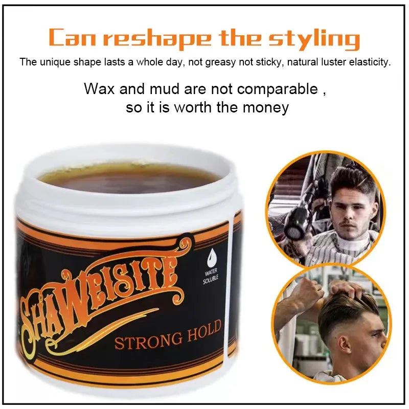 Salon Hairdresser Styling Hair Pomade Barber Stylist Restoring Ointment Professional Men's Hairstylist Gel Hairdressing Supplies