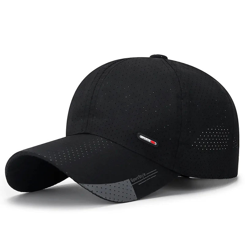 Quick-Dry Ultra-Breathable Baseball Cap - Lightweight & Adjustable with Fashionable Duckbill - Perfect for Outdoor Sports