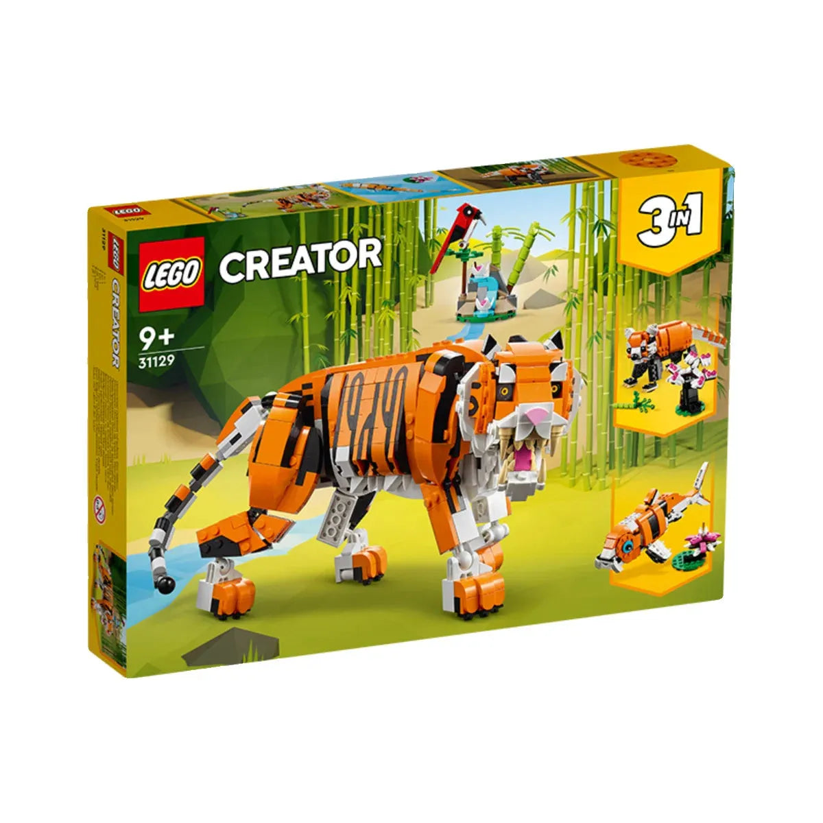 LEGO Creator 31129 Creative And Powerful Tiger Children's Assembly Puzzle Block Toy Gift For Boys