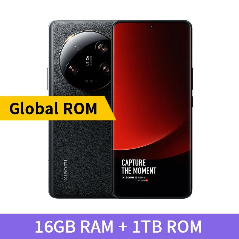 Global ROM Xiaomi Mi 13 Ultra Smartphone Snapdragon 8 Gen 2 Dual Speakers 120Hz 2K Screen 50MP Leica Camera 90W Fast Charging