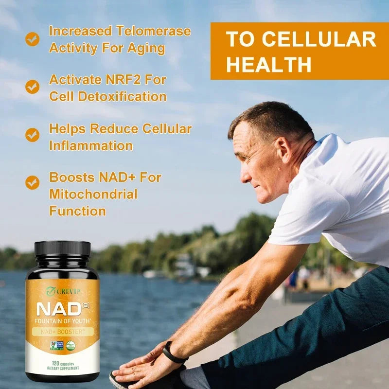 NAD Supplements - Anti-aging, Promotes Cell Health, and Improves Sleep Quality