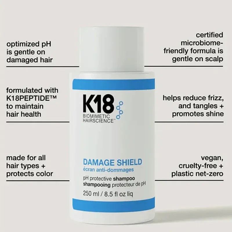 K18 Protective Shampoo Leave-in Molecular Deep Repair Moisturizing Hair Mask Damage Scalp Restore Treatment Original Hair Care